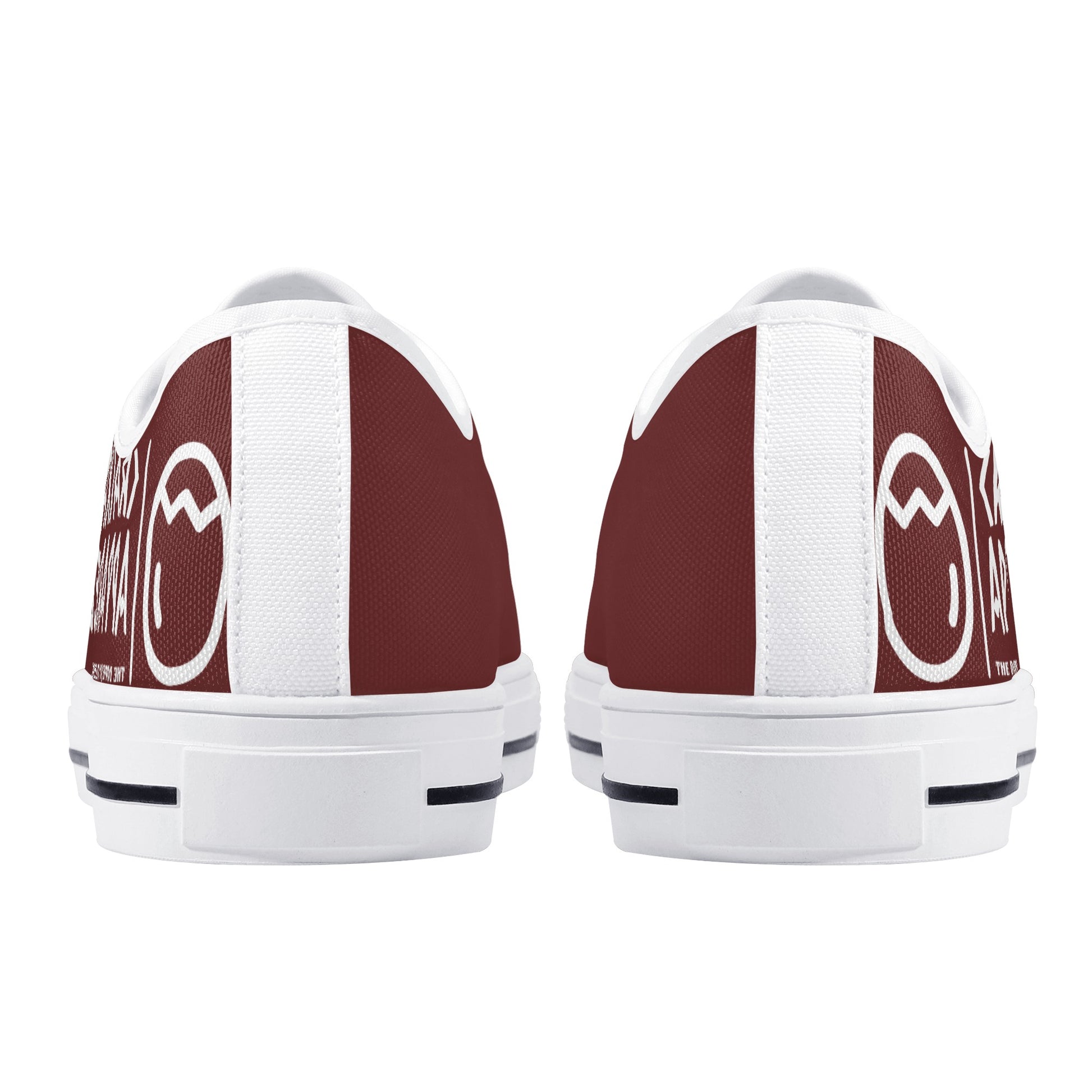Women's Crackhead Apparel Low Top Canvas Shoes - Crackhead Apparel