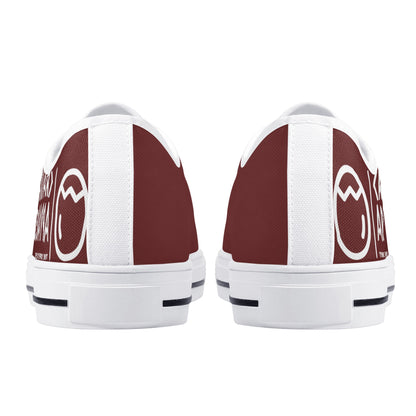 Women's Crackhead Apparel Low Top Canvas Shoes - Crackhead Apparel