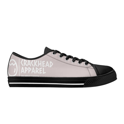 Women's Crackhead Apparel Low Top Canvas Shoes - Crackhead Apparel