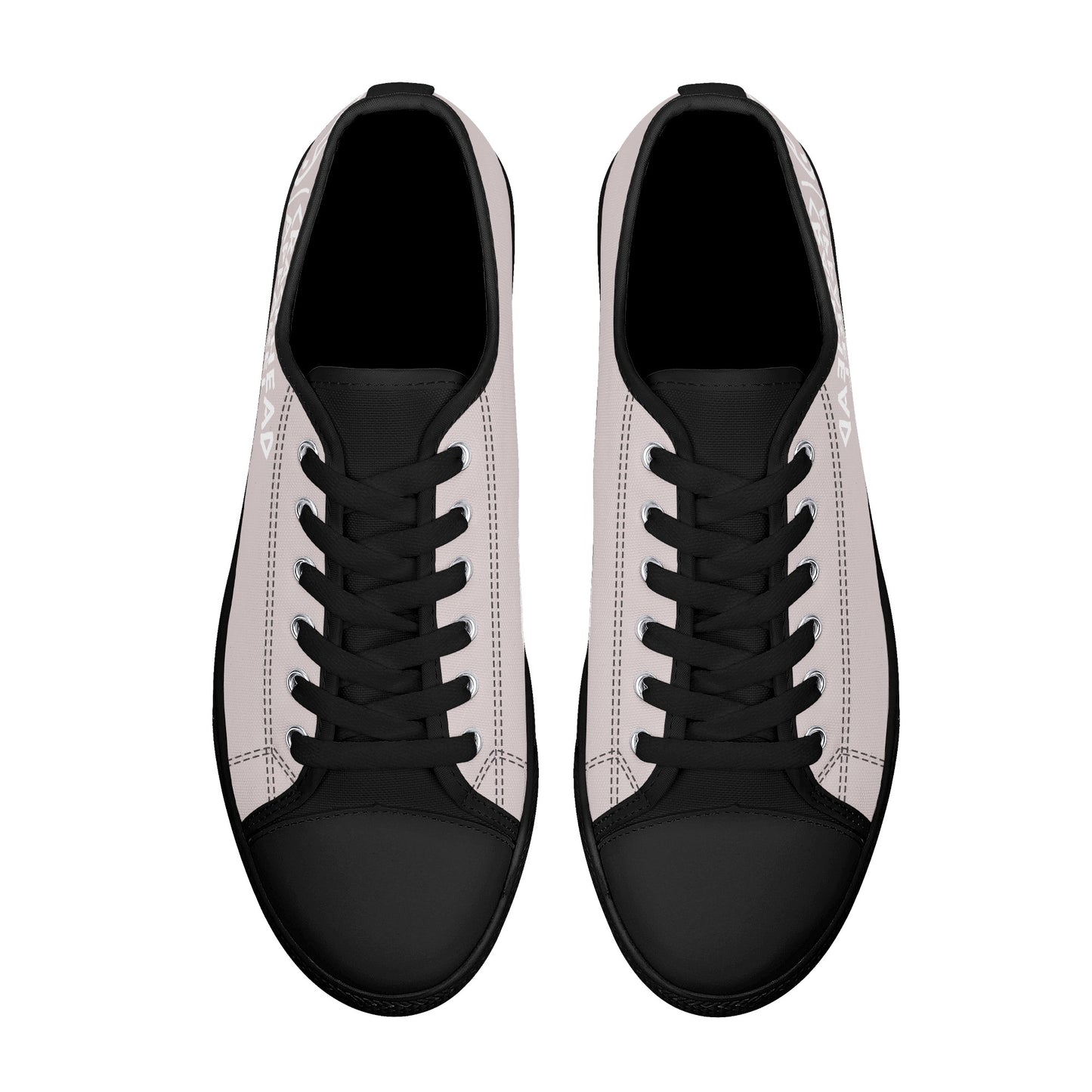 Women's Crackhead Apparel Low Top Canvas Shoes - Crackhead Apparel