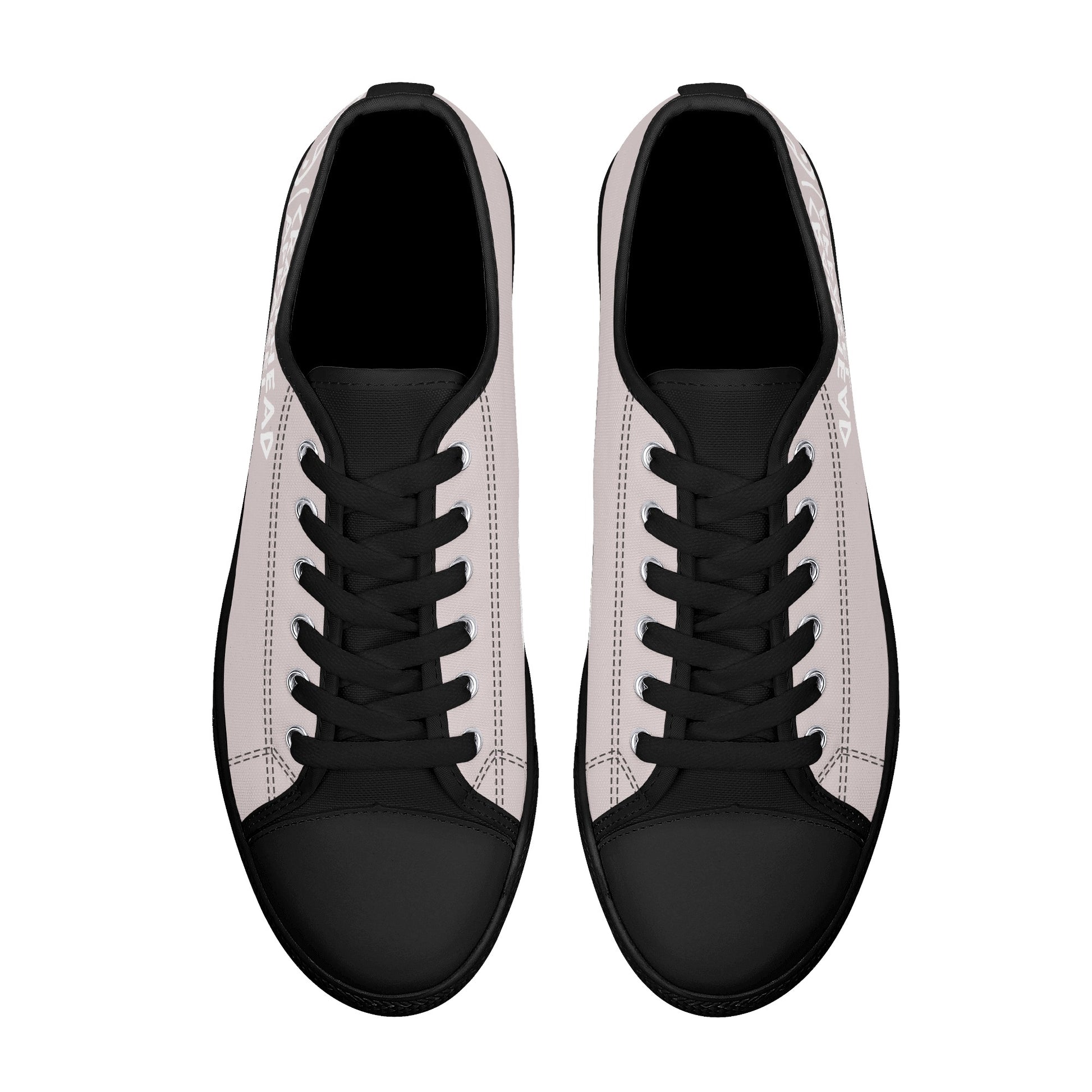Women's Crackhead Apparel Low Top Canvas Shoes - Crackhead Apparel