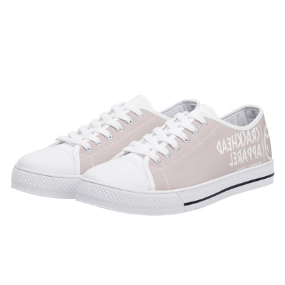 Women's Crackhead Apparel Low Top Canvas Shoes - Crackhead Apparel