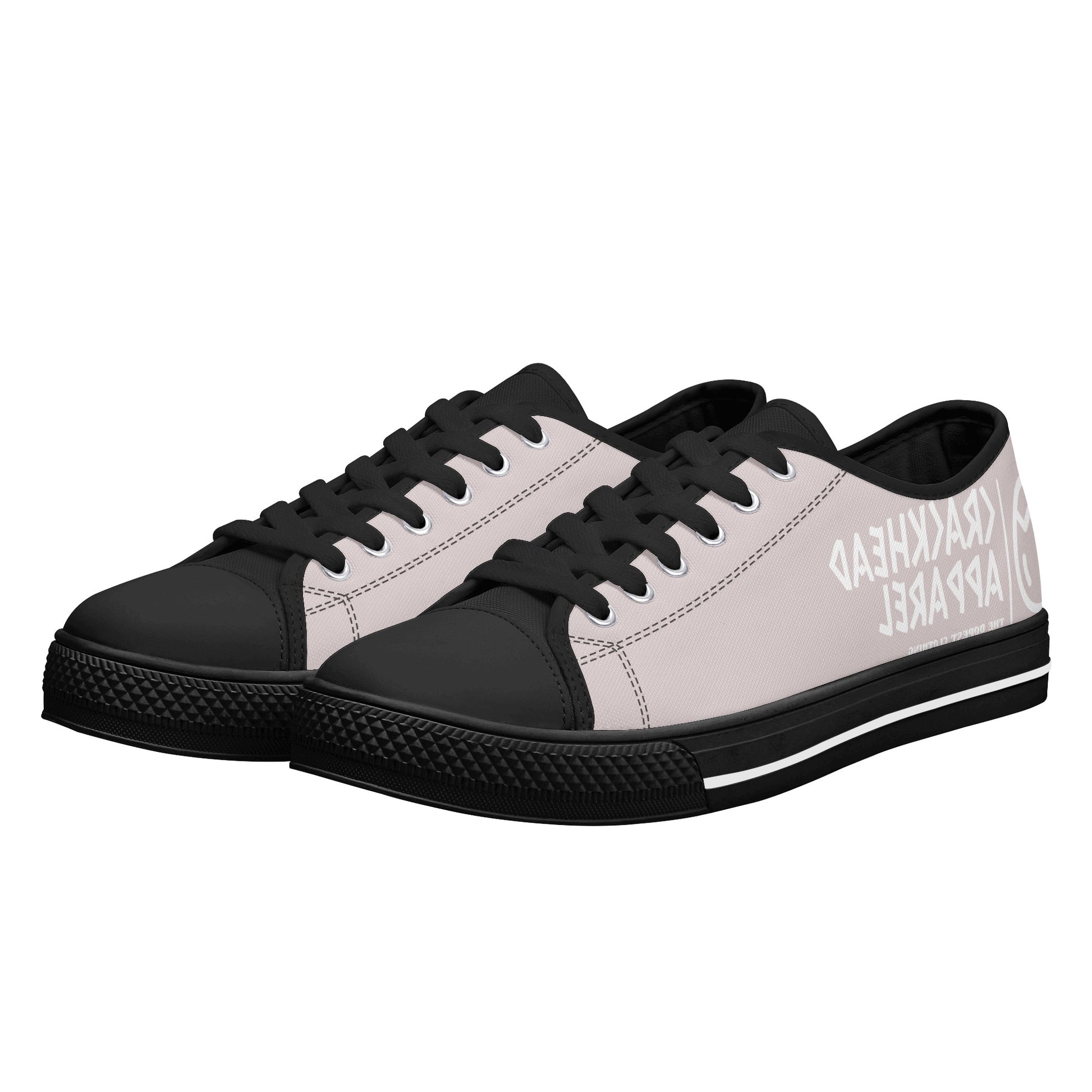 Women's Crackhead Apparel Low Top Canvas Shoes - Crackhead Apparel