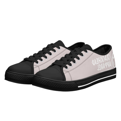 Women's Crackhead Apparel Low Top Canvas Shoes - Crackhead Apparel
