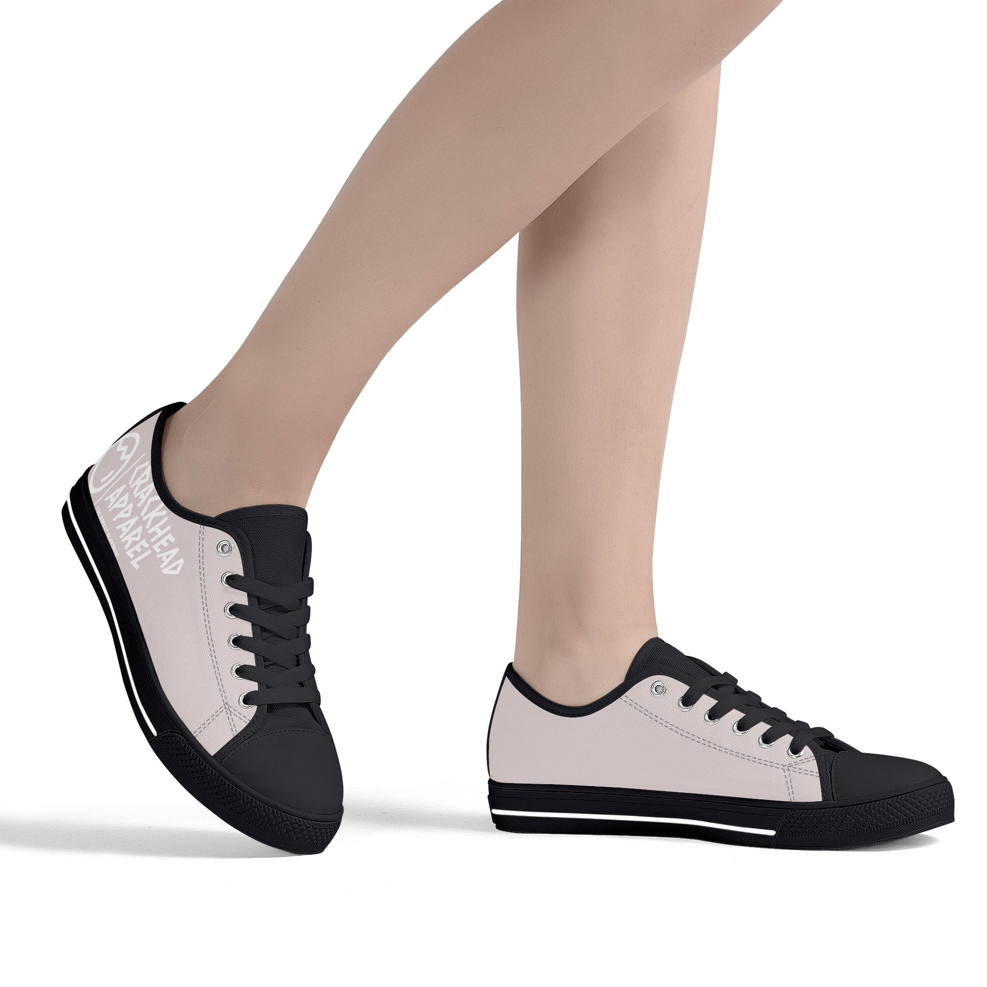 Women's Crackhead Apparel Low Top Canvas Shoes - Crackhead Apparel