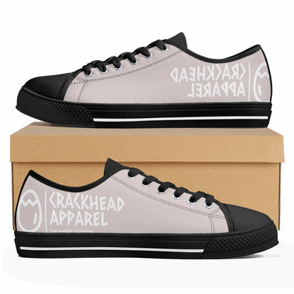 Women's Crackhead Apparel Low Top Canvas Shoes - Crackhead Apparel