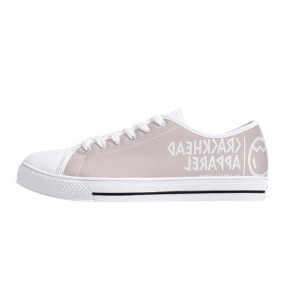 Women's Crackhead Apparel Low Top Canvas Shoes - Crackhead Apparel
