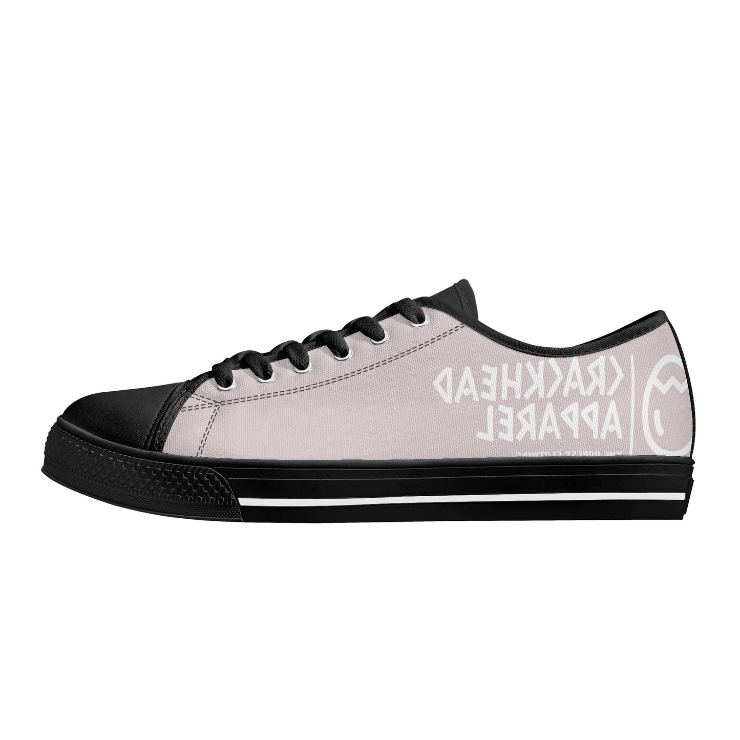 Women's Crackhead Apparel Low Top Canvas Shoes - Crackhead Apparel
