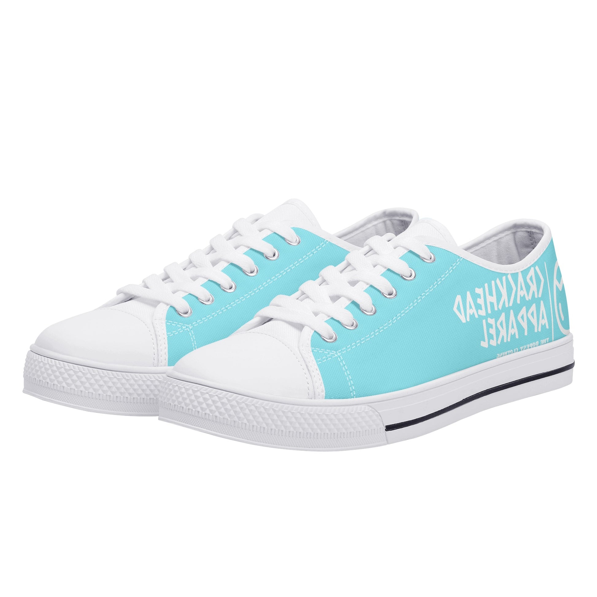 Women's Crackhead Apparel Low Top Canvas Shoes - Crackhead Apparel