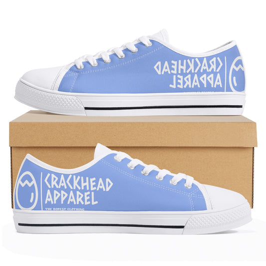 Women's Crackhead Apparel Low Top Canvas Shoes - Crackhead Apparel