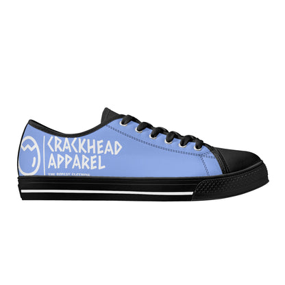 Women's Crackhead Apparel Low Top Canvas Shoes - Crackhead Apparel