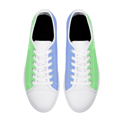 Women's Splitz Crackhead Low Top Canvas Shoes - Crackhead Apparel