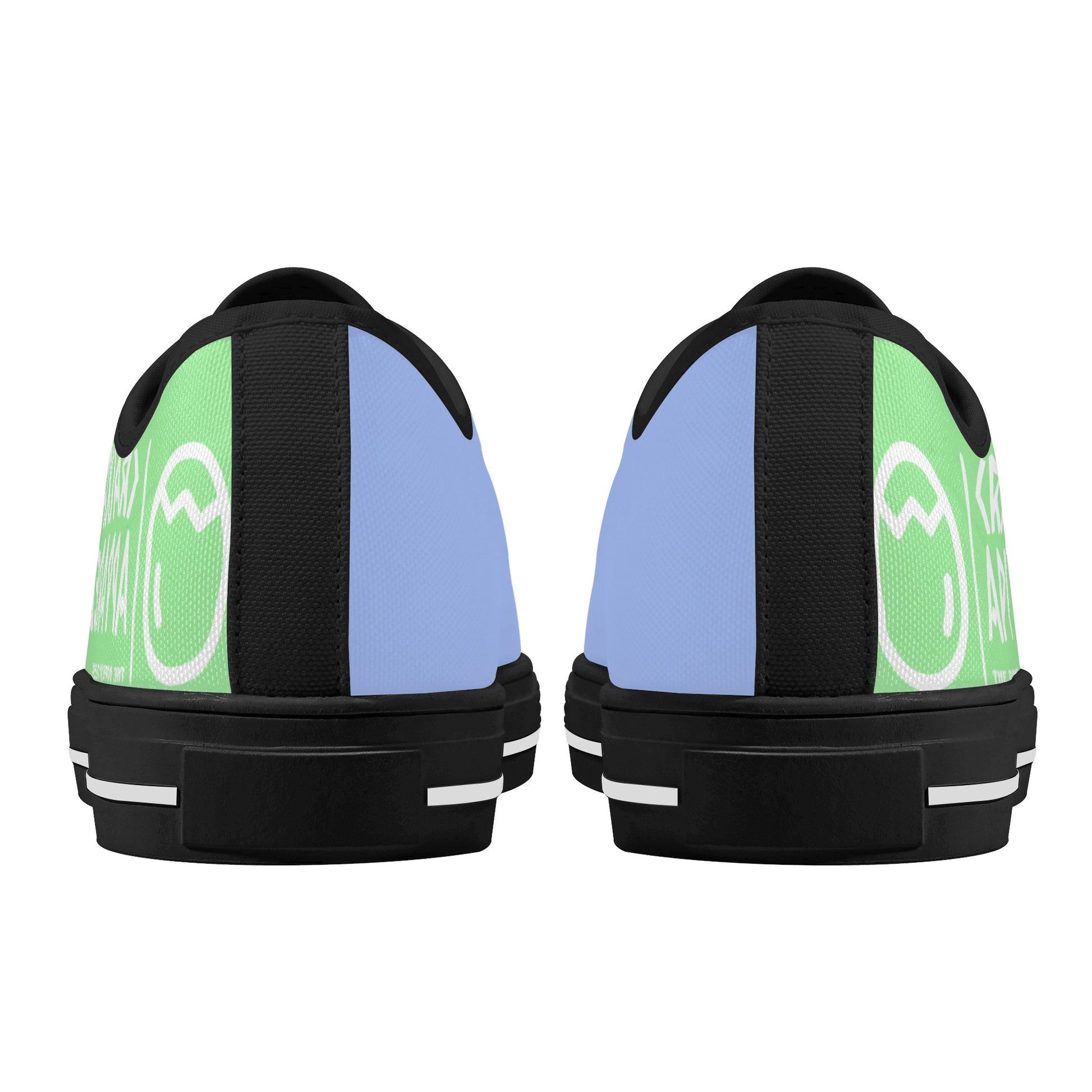 Women's Splitz Crackhead Low Top Canvas Shoes - Crackhead Apparel