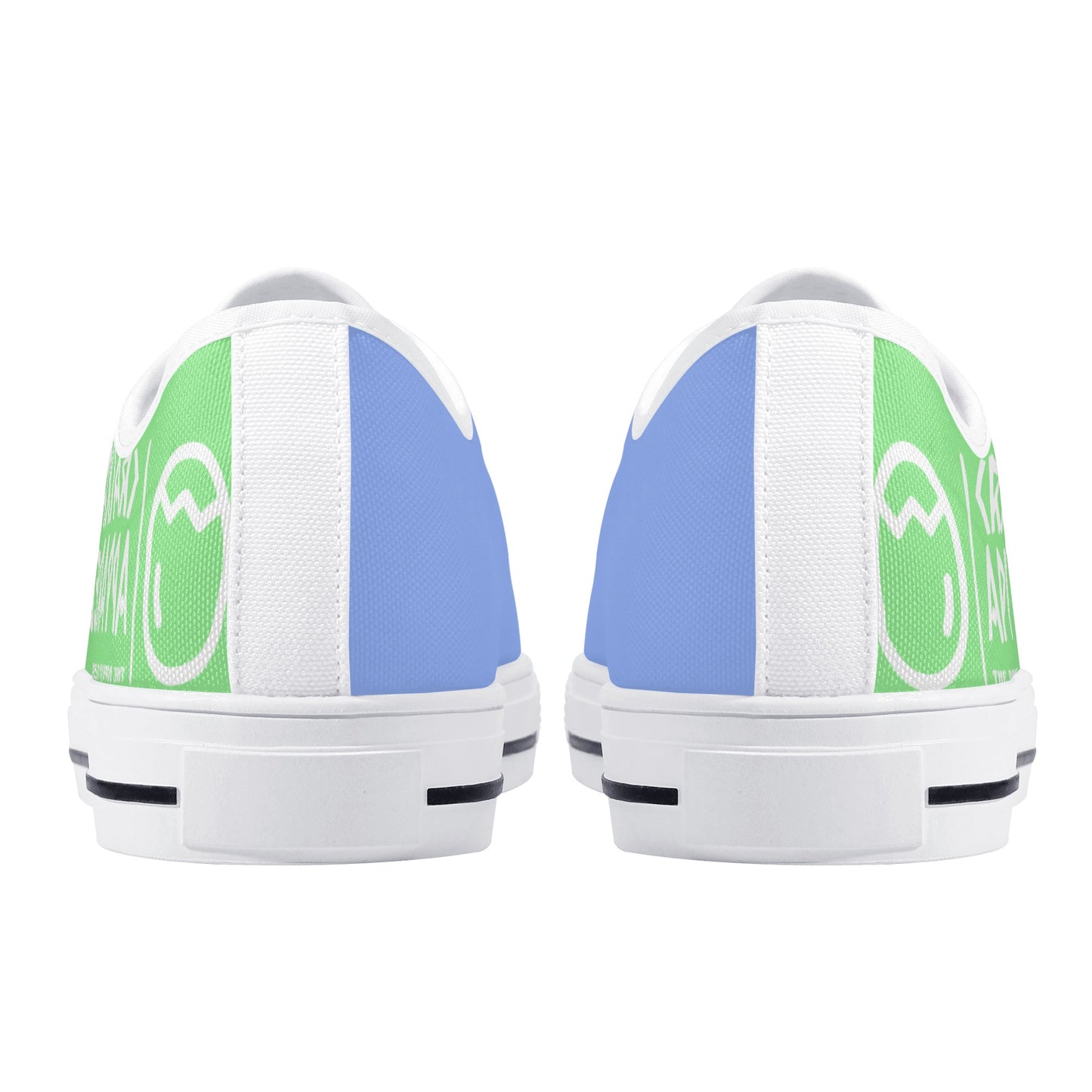Women's Splitz Crackhead Low Top Canvas Shoes - Crackhead Apparel