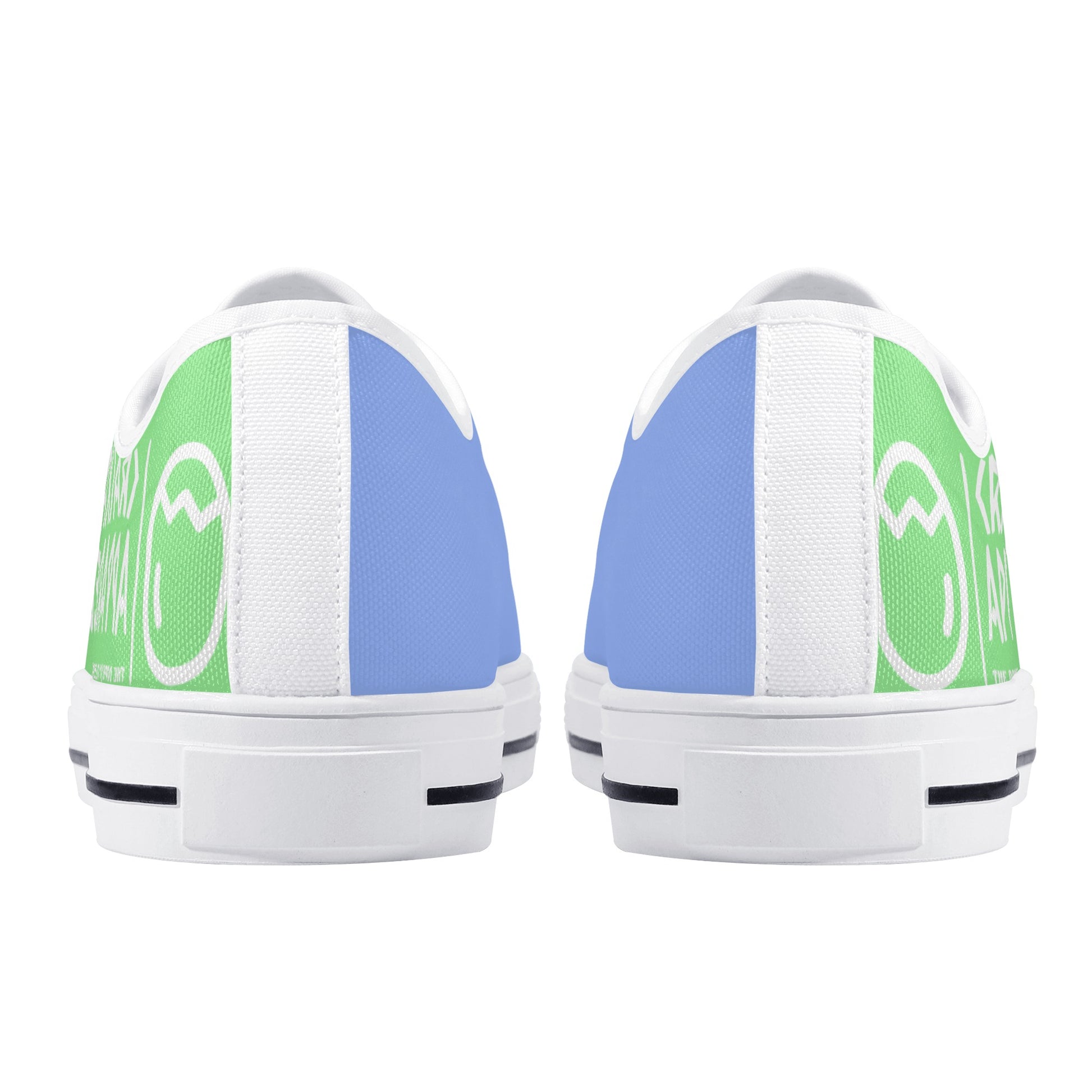 Women's Splitz Crackhead Low Top Canvas Shoes - Crackhead Apparel