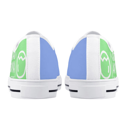 Women's Splitz Crackhead Low Top Canvas Shoes - Crackhead Apparel