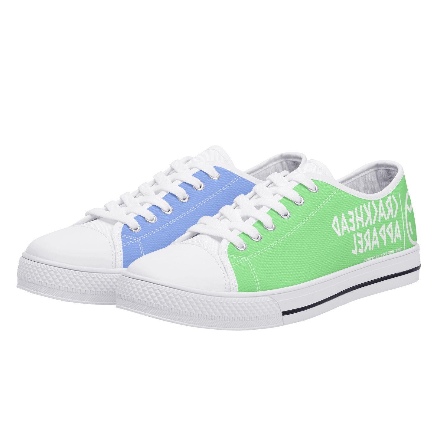 Women's Splitz Crackhead Low Top Canvas Shoes - Crackhead Apparel