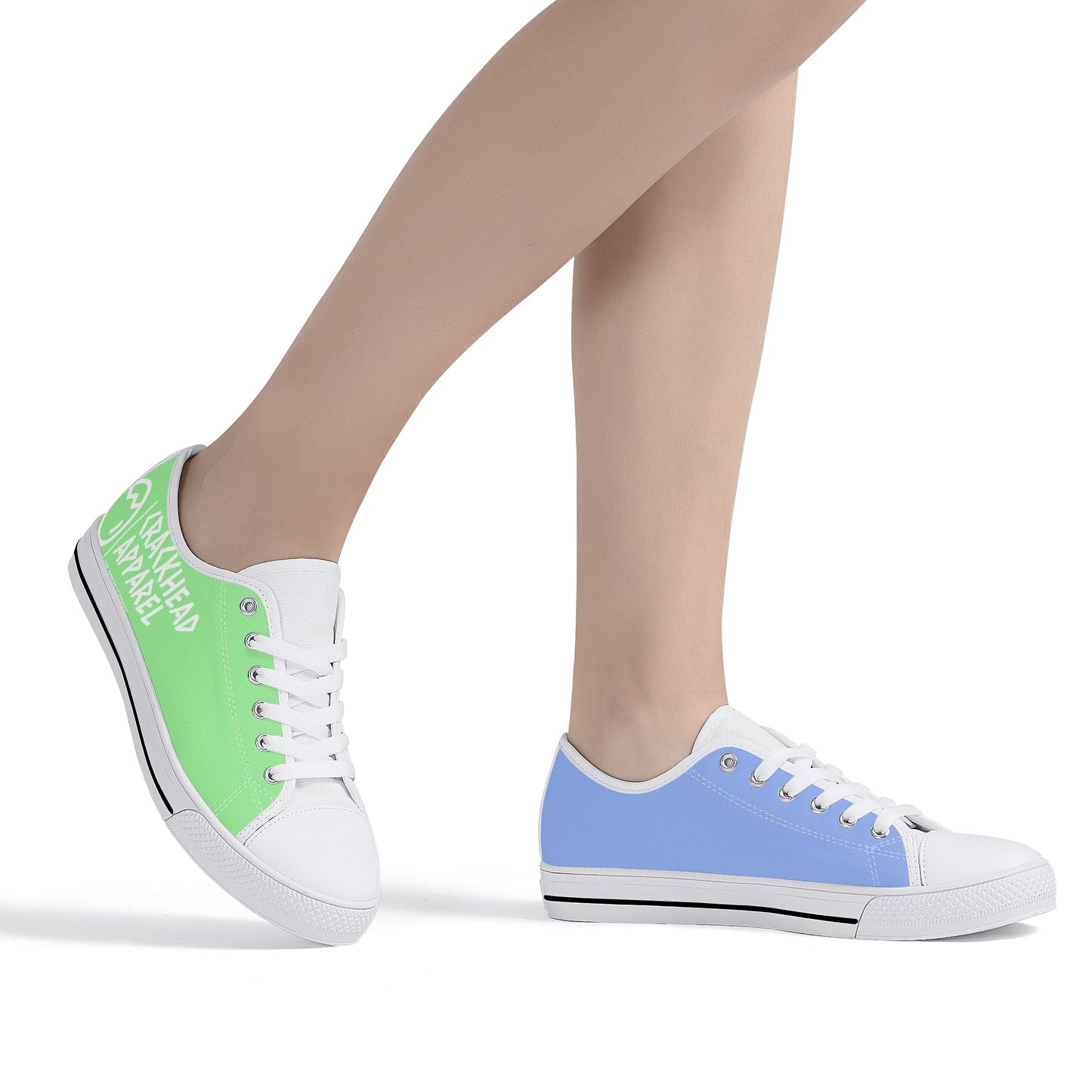 Women's Splitz Crackhead Low Top Canvas Shoes - Crackhead Apparel