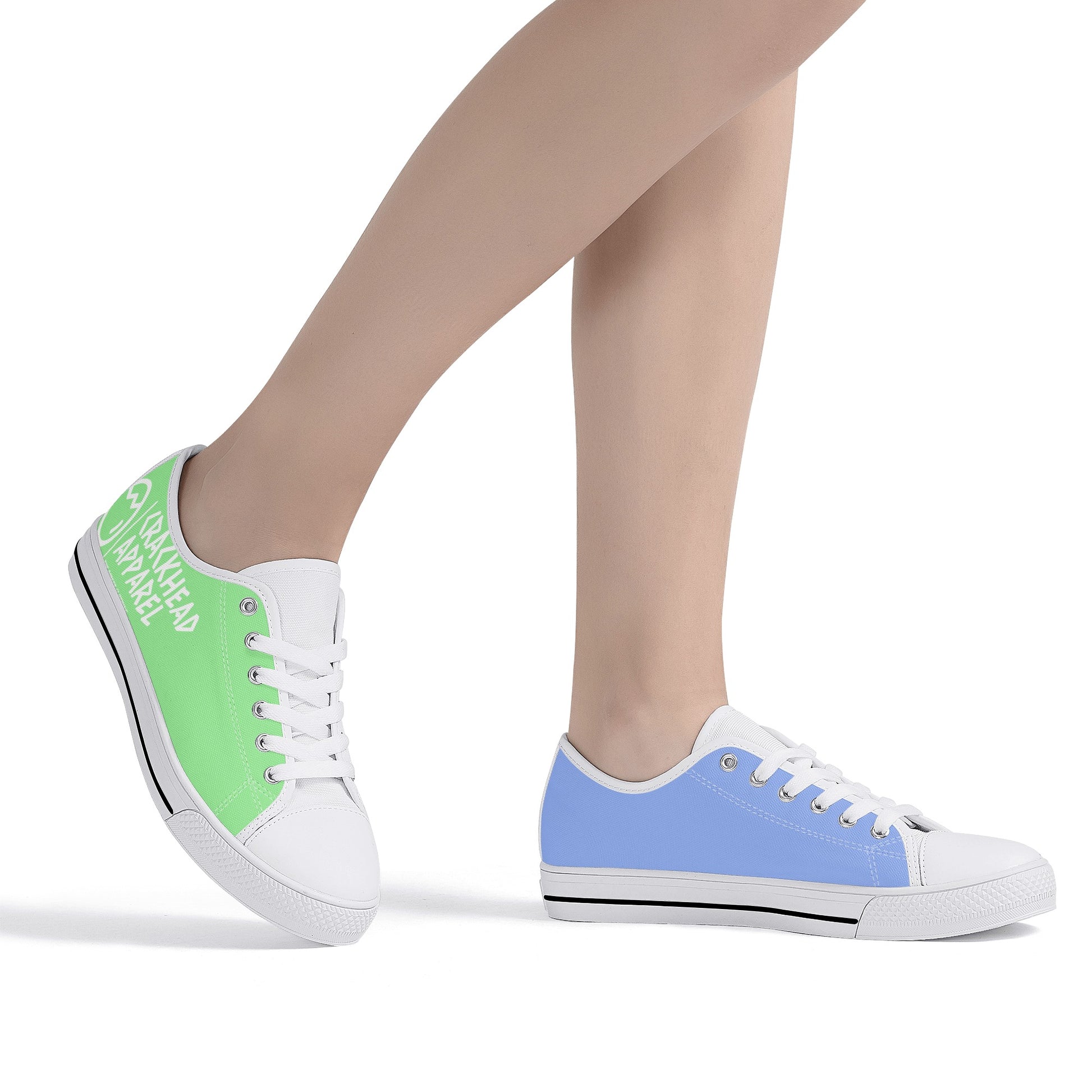 Women's Splitz Crackhead Low Top Canvas Shoes - Crackhead Apparel