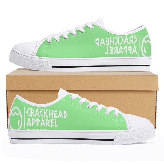 Women's Splitz Crackhead Low Top Canvas Shoes - Crackhead Apparel