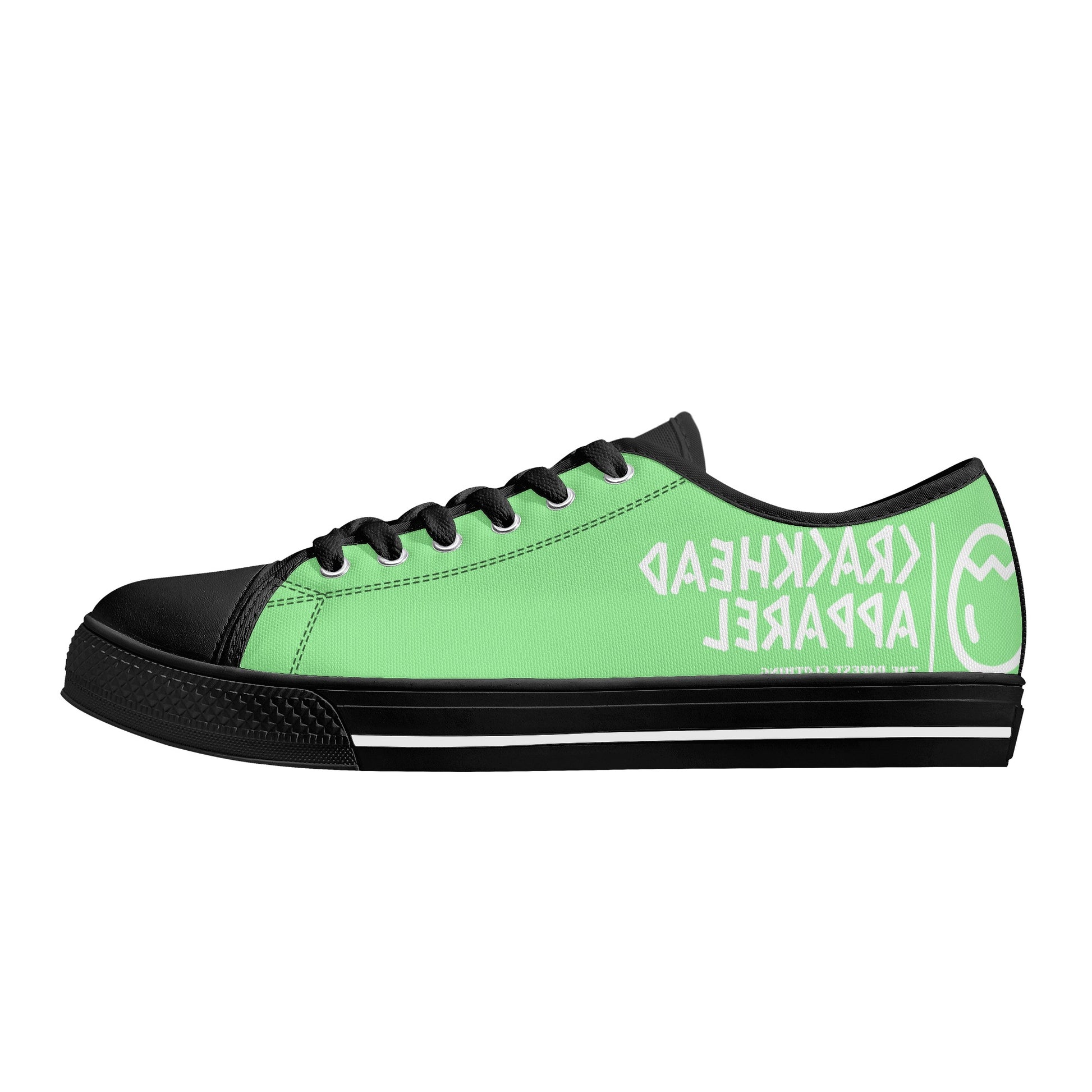 Women's Splitz Crackhead Low Top Canvas Shoes - Crackhead Apparel