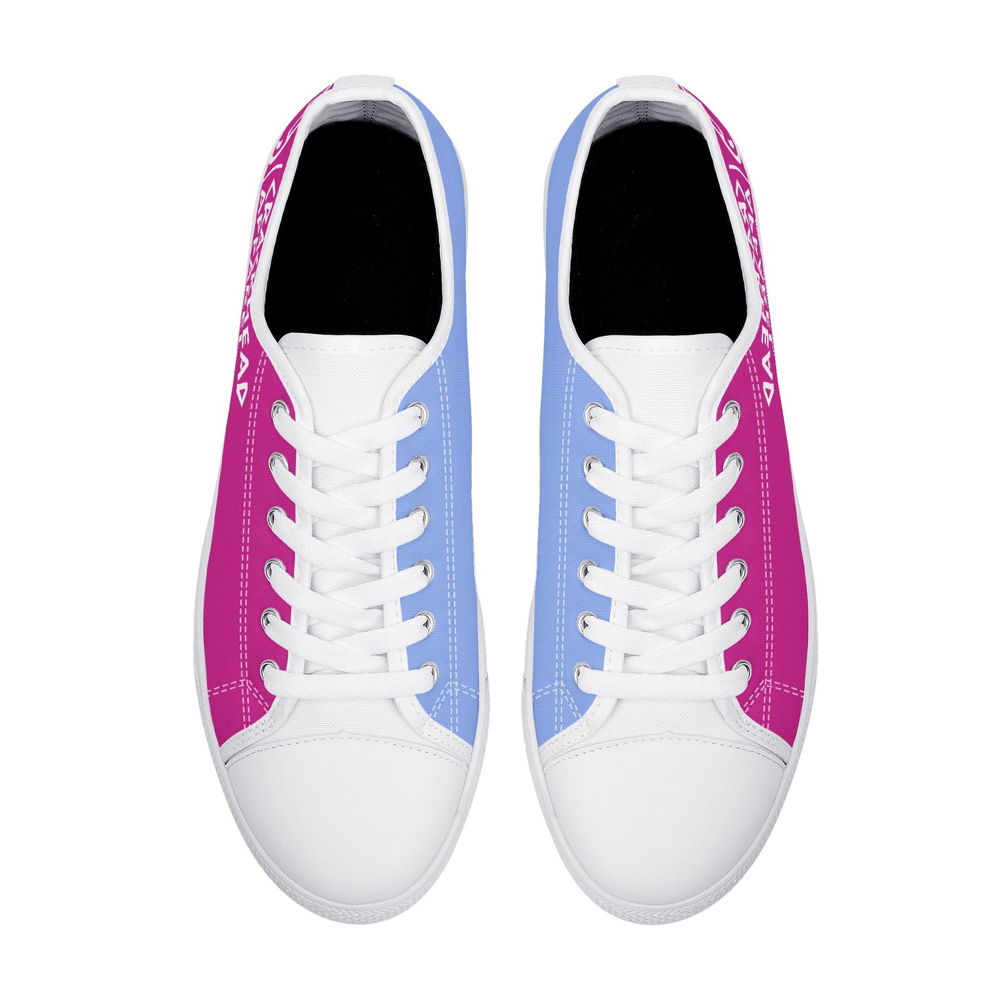 Women's Splitz Crackhead Low Top Canvas Shoes - Crackhead Apparel
