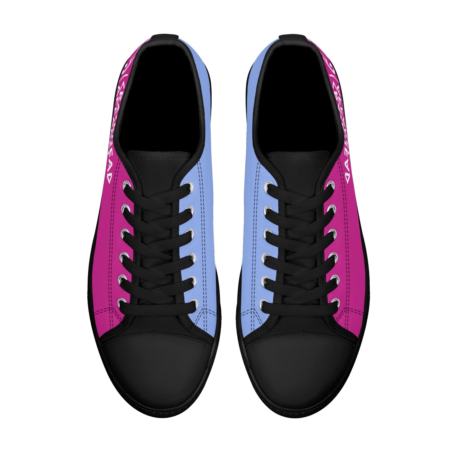 Women's Splitz Crackhead Low Top Canvas Shoes - Crackhead Apparel