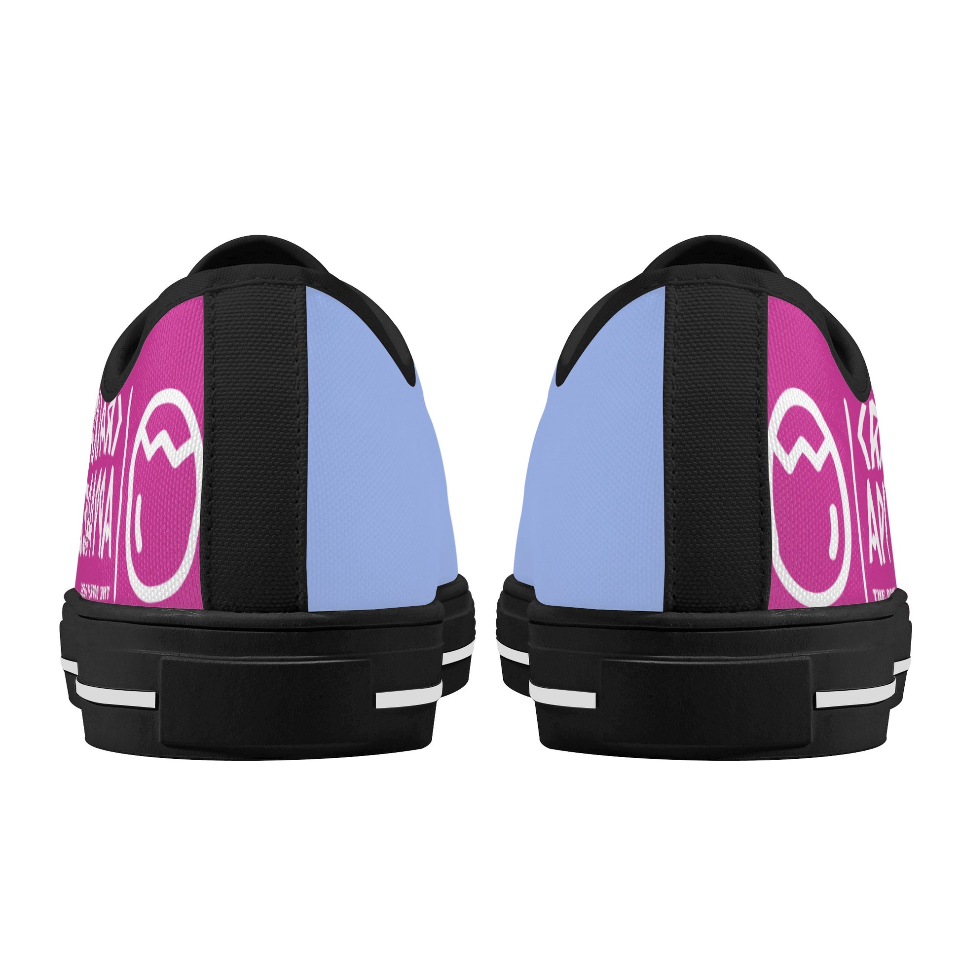Women's Splitz Crackhead Low Top Canvas Shoes - Crackhead Apparel