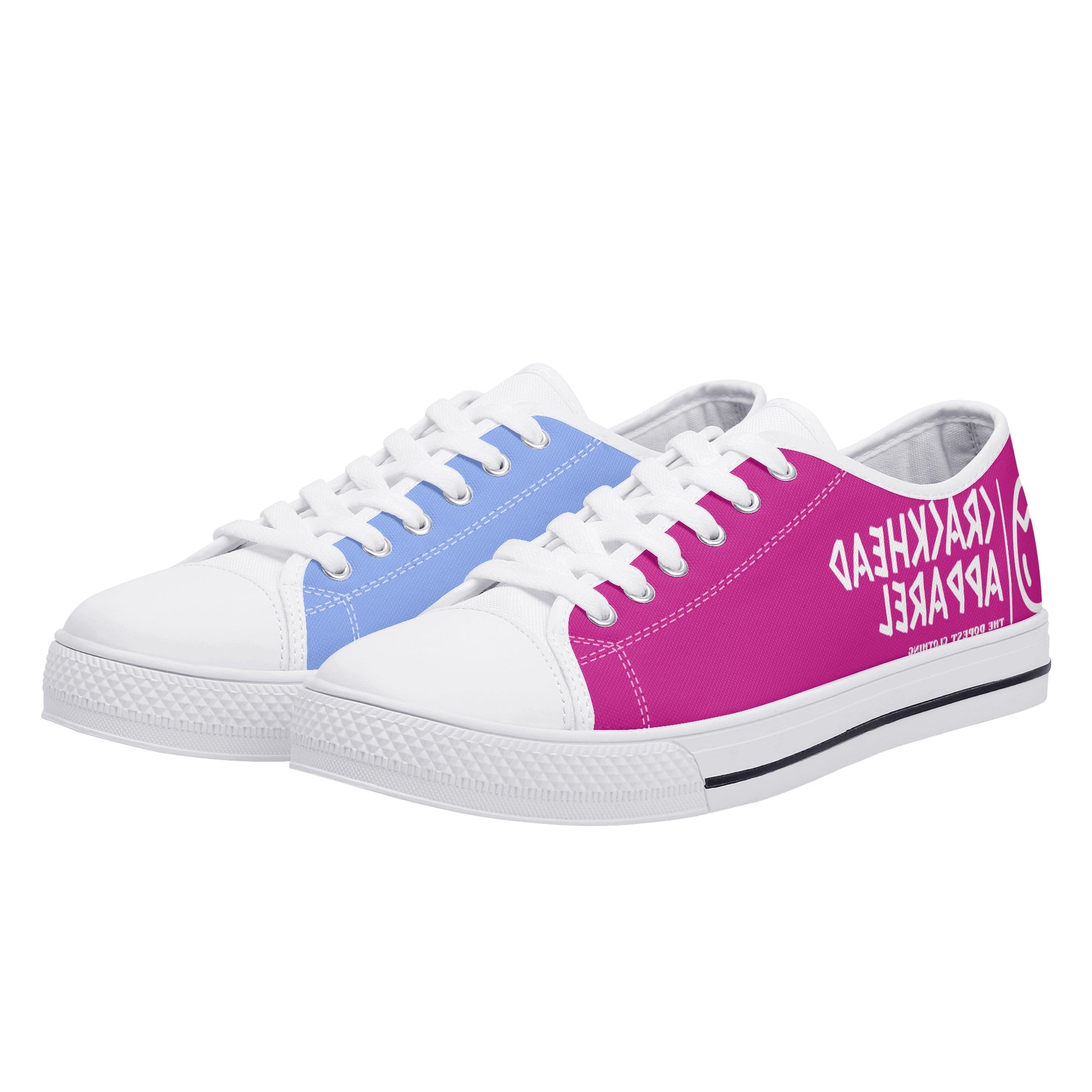 Women's Splitz Crackhead Low Top Canvas Shoes - Crackhead Apparel