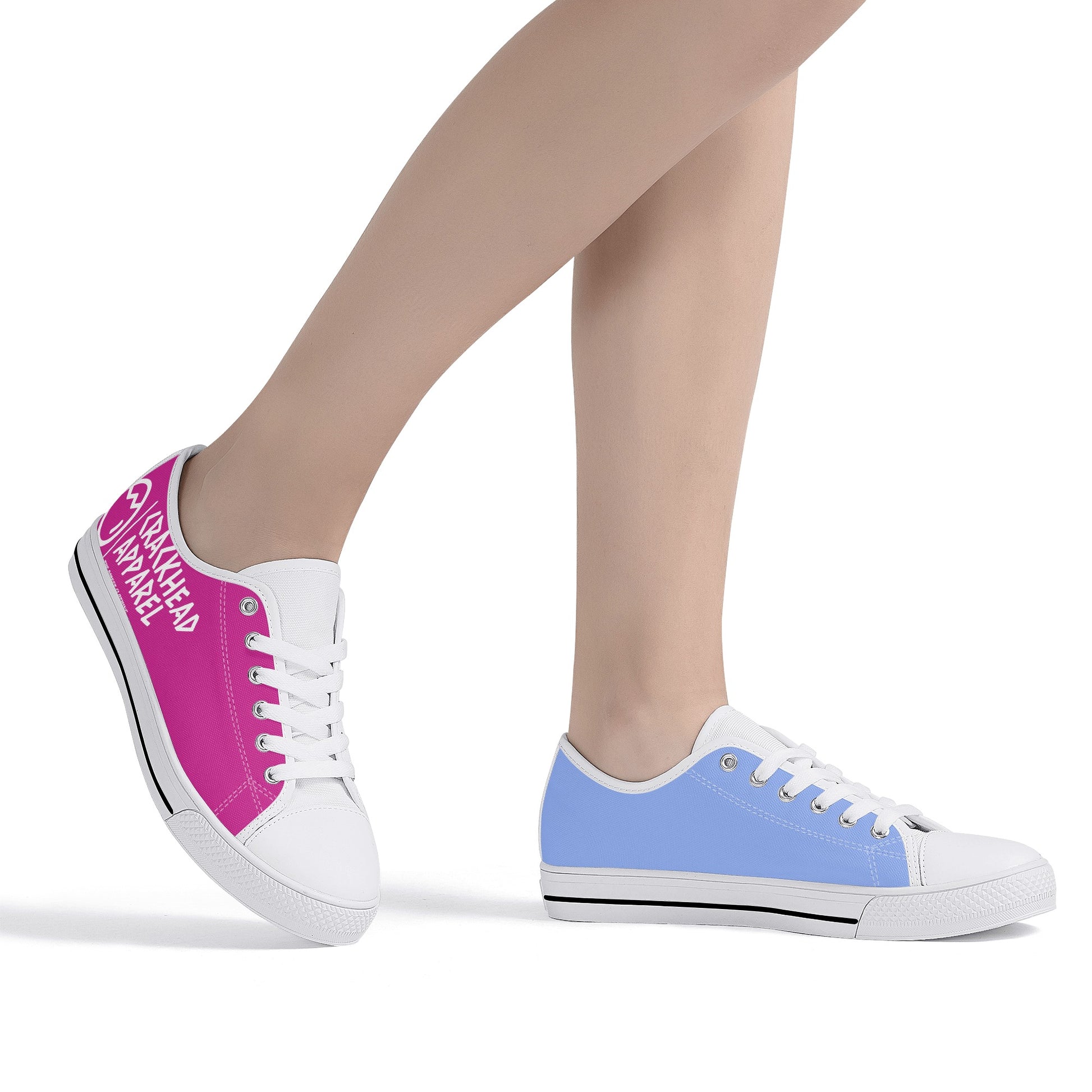Women's Splitz Crackhead Low Top Canvas Shoes - Crackhead Apparel