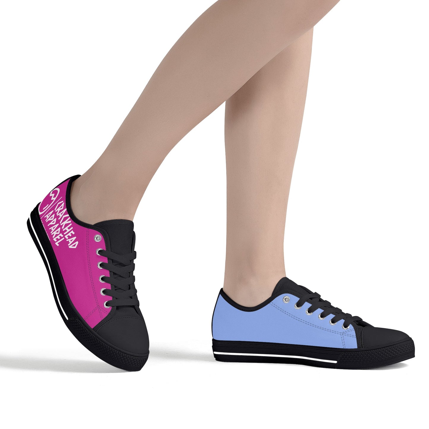 Women's Splitz Crackhead Low Top Canvas Shoes - Crackhead Apparel