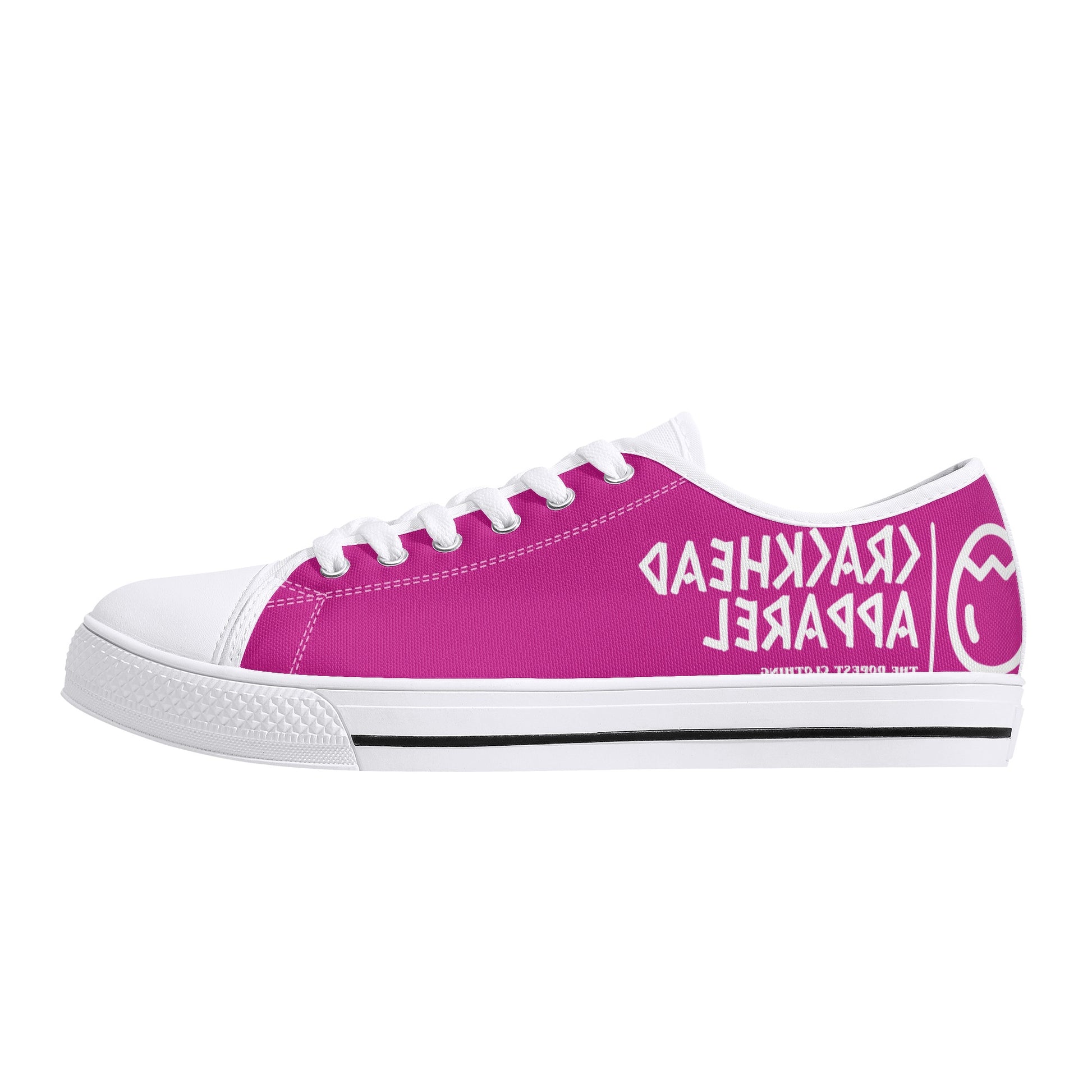 Women's Splitz Crackhead Low Top Canvas Shoes - Crackhead Apparel