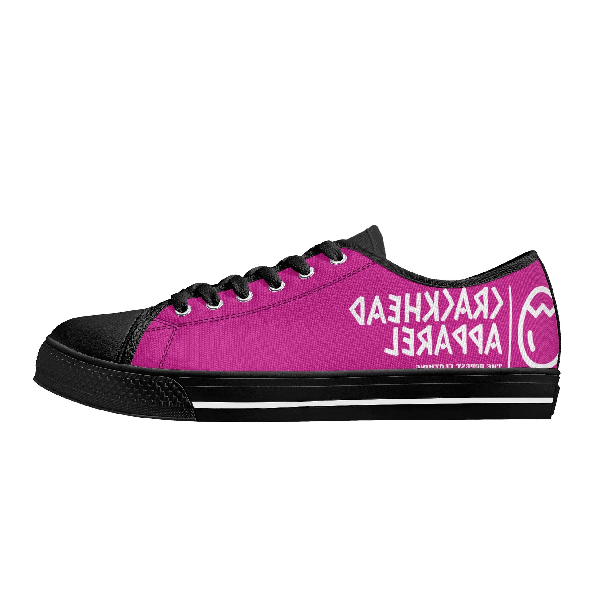 Women's Splitz Crackhead Low Top Canvas Shoes - Crackhead Apparel