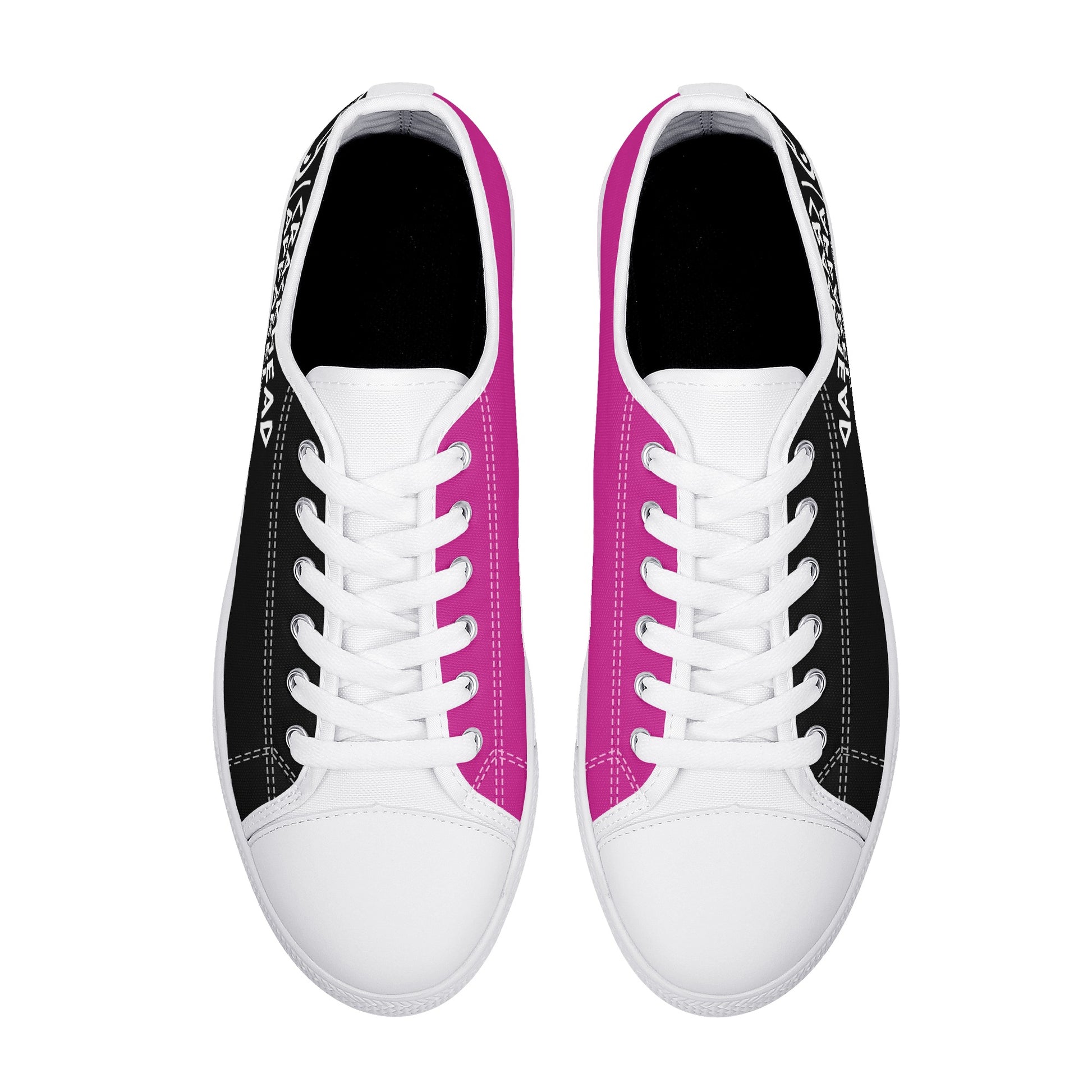 Women's Splitz Crackhead Low Top Canvas Shoes - Crackhead Apparel