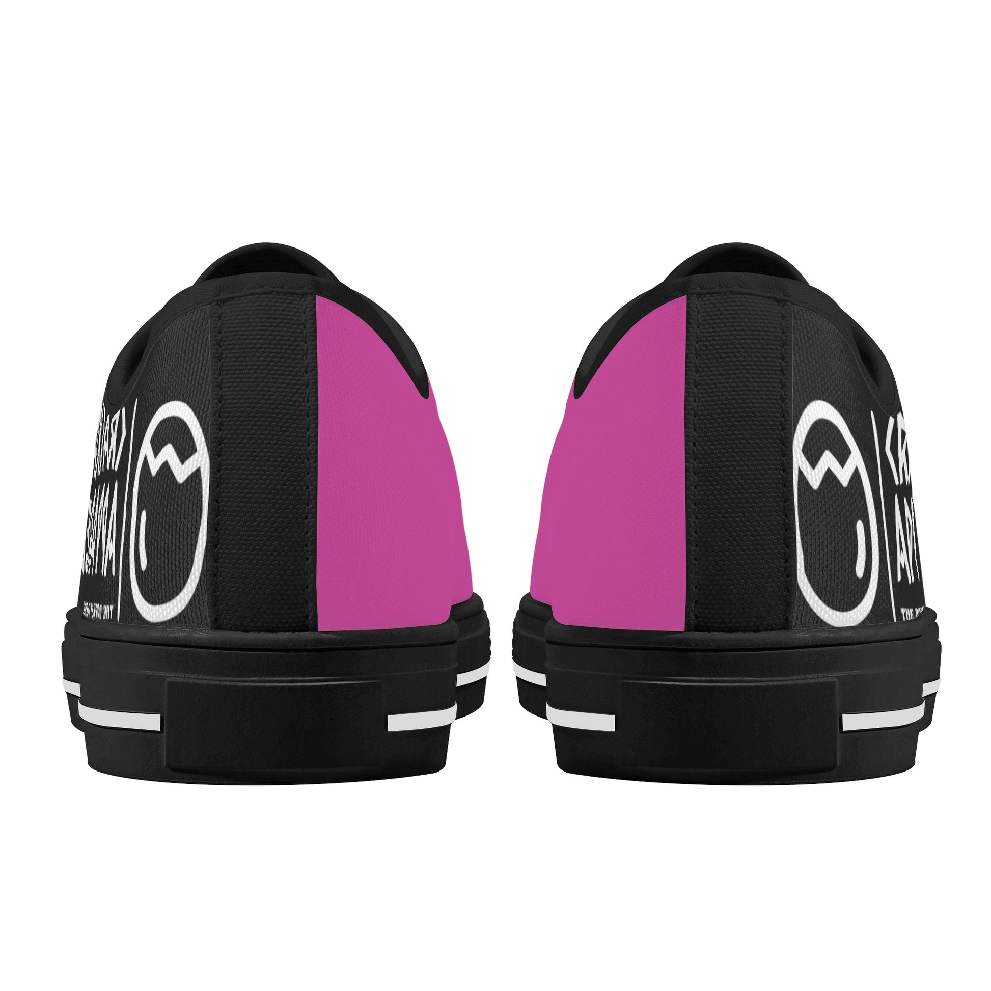 Women's Splitz Crackhead Low Top Canvas Shoes - Crackhead Apparel