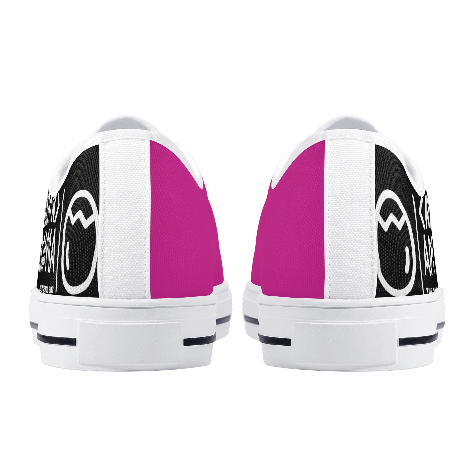 Women's Splitz Crackhead Low Top Canvas Shoes - Crackhead Apparel