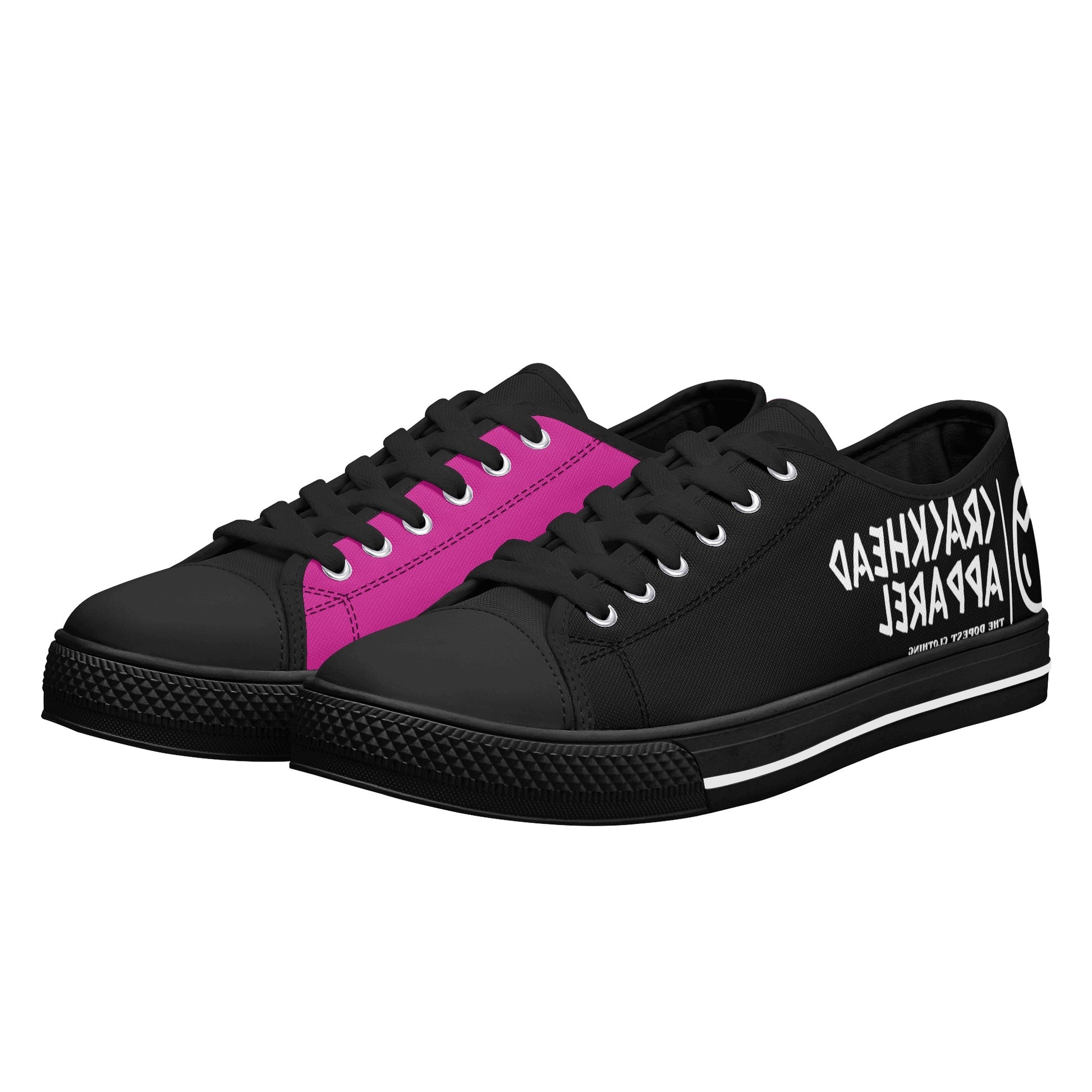 Women's Splitz Crackhead Low Top Canvas Shoes - Crackhead Apparel
