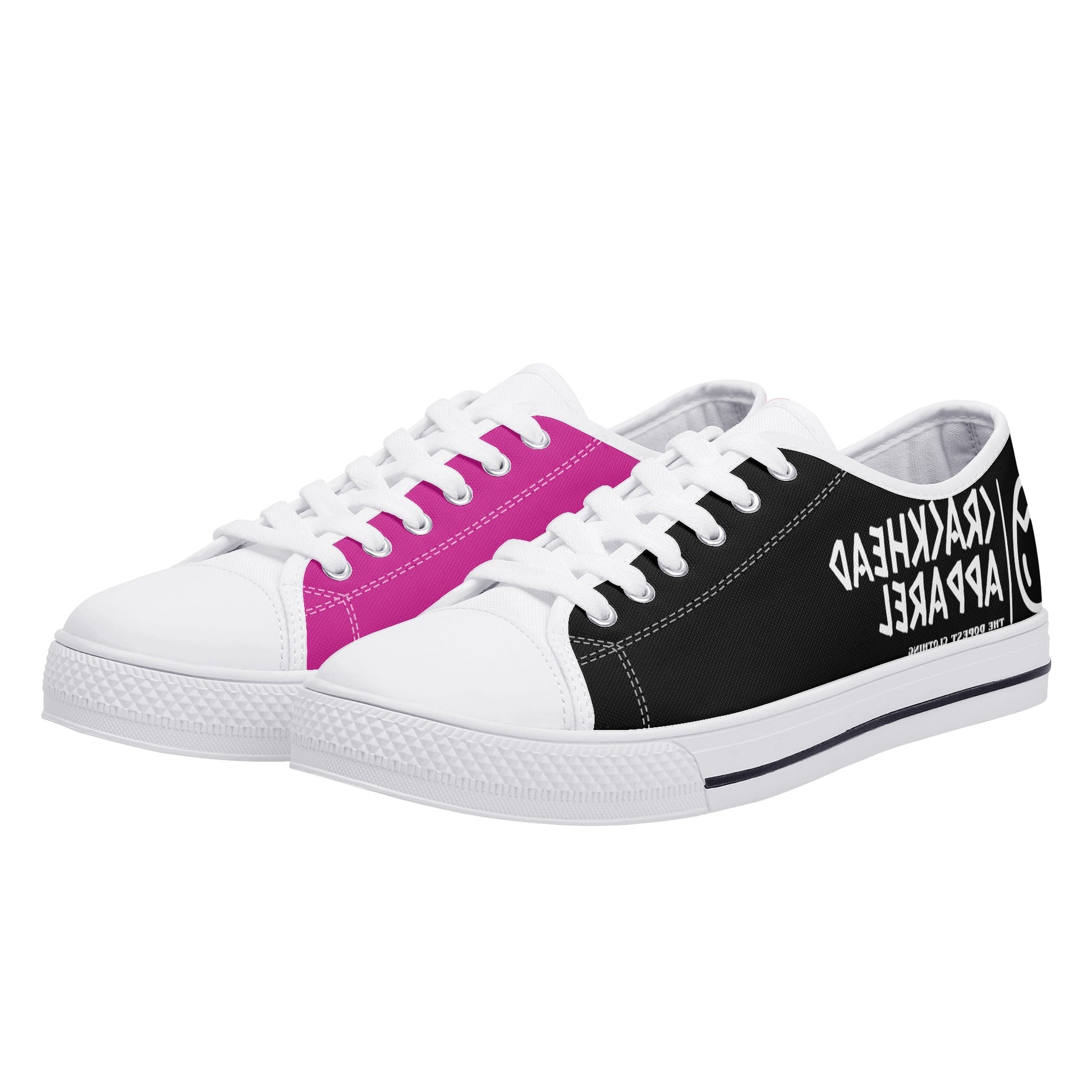 Women's Splitz Crackhead Low Top Canvas Shoes - Crackhead Apparel