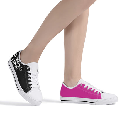 Women's Splitz Crackhead Low Top Canvas Shoes - Crackhead Apparel