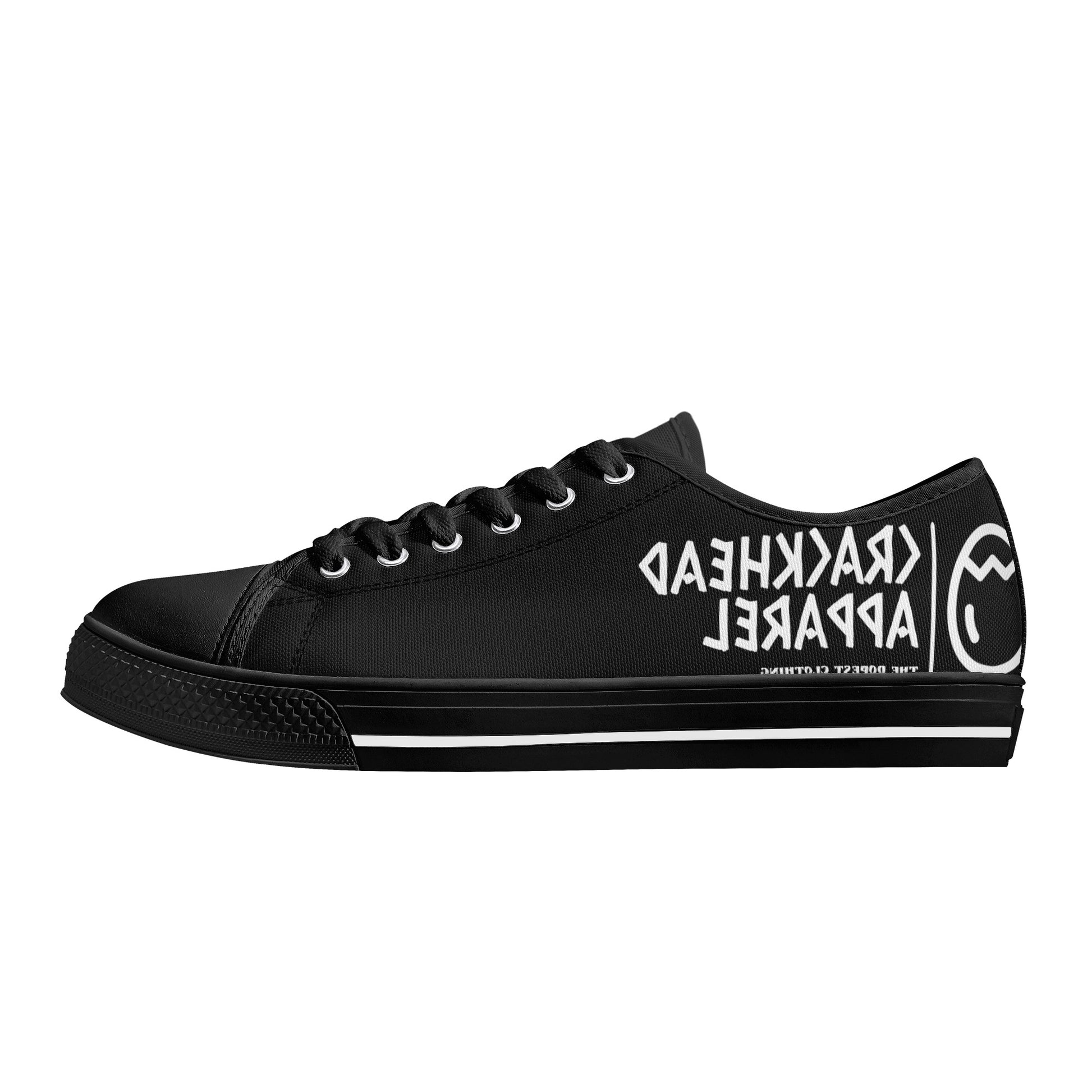 Women's Splitz Crackhead Low Top Canvas Shoes - Crackhead Apparel