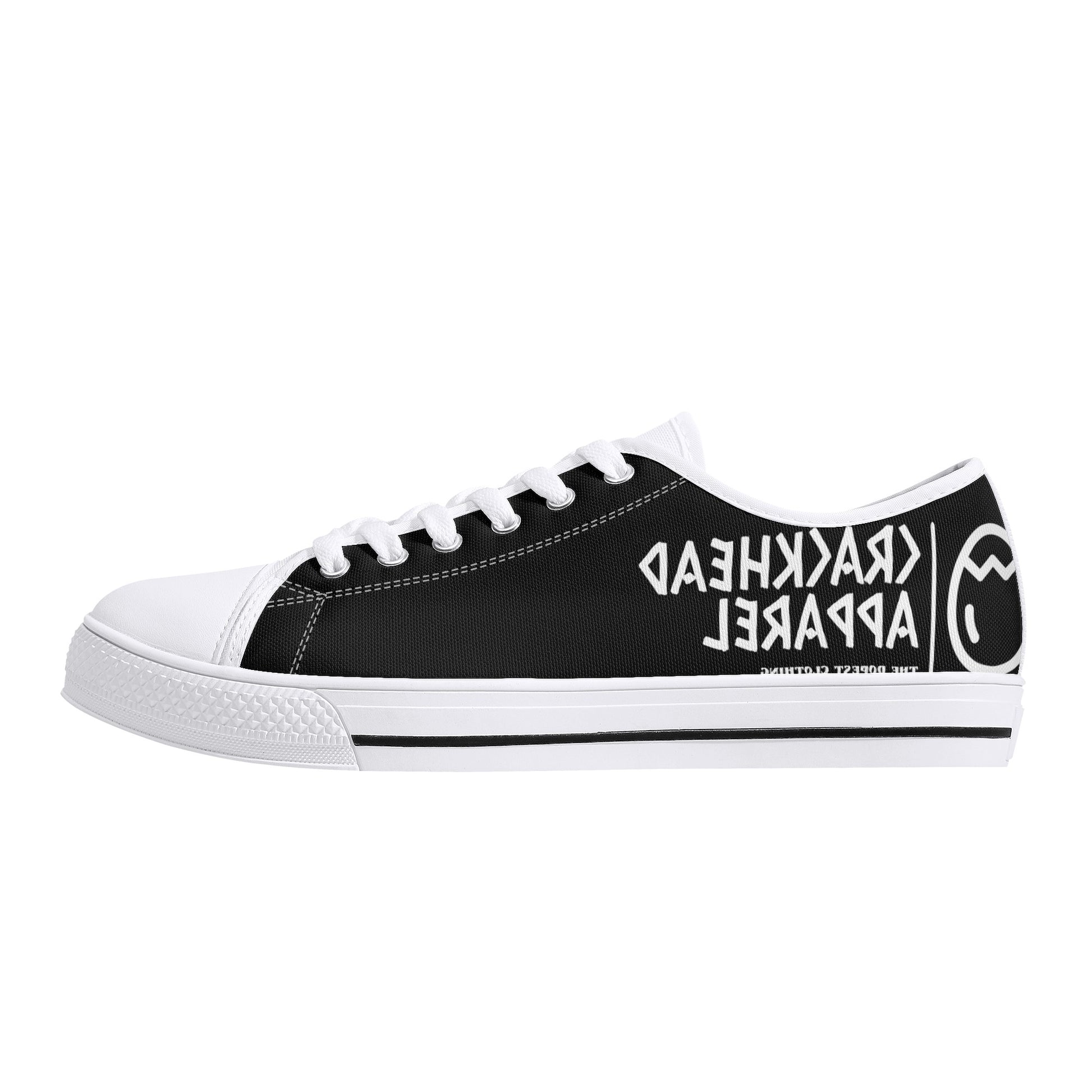 Women's Splitz Crackhead Low Top Canvas Shoes - Crackhead Apparel