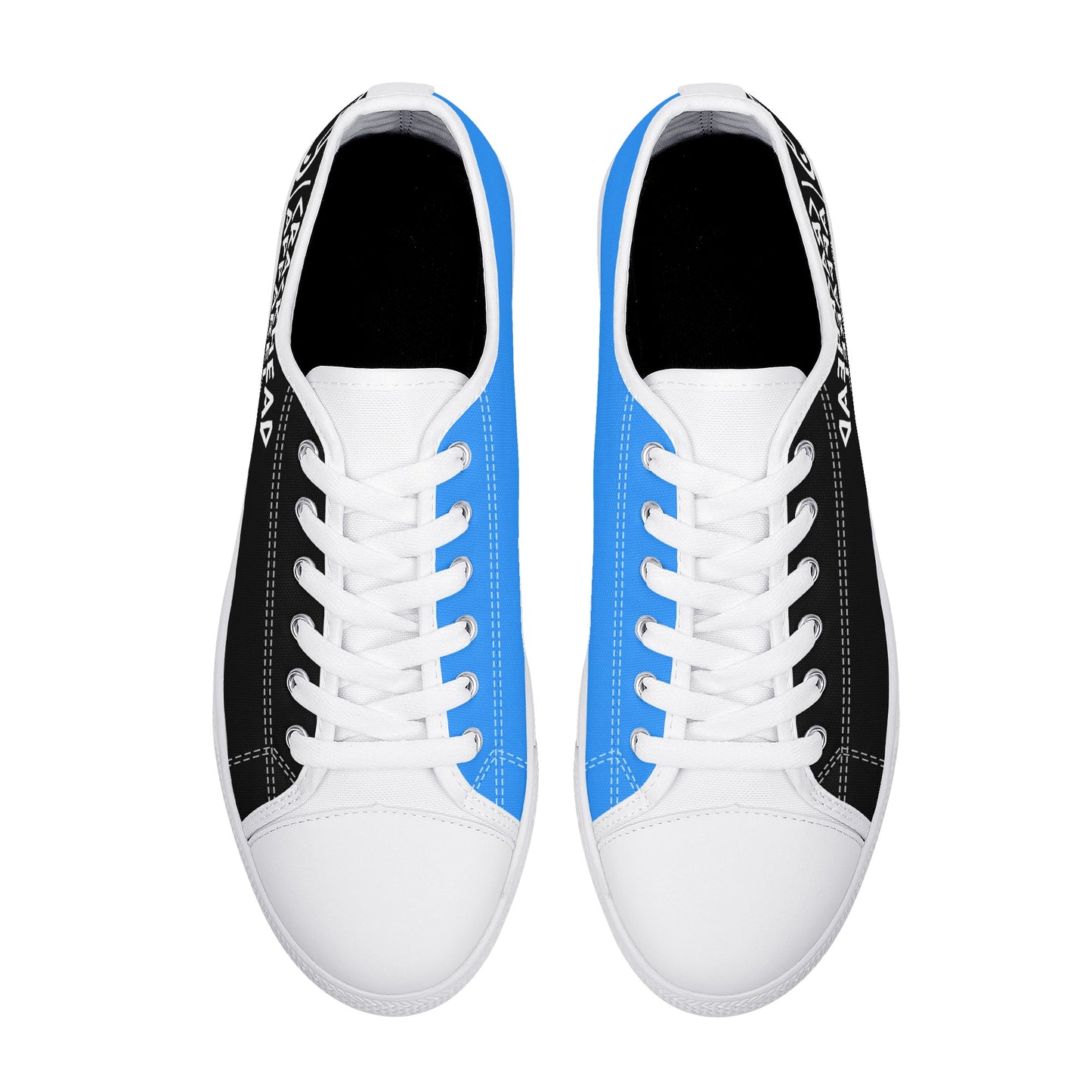 Women's Dual Colorz Crackhead Canvas Shoes - Crackhead Apparel