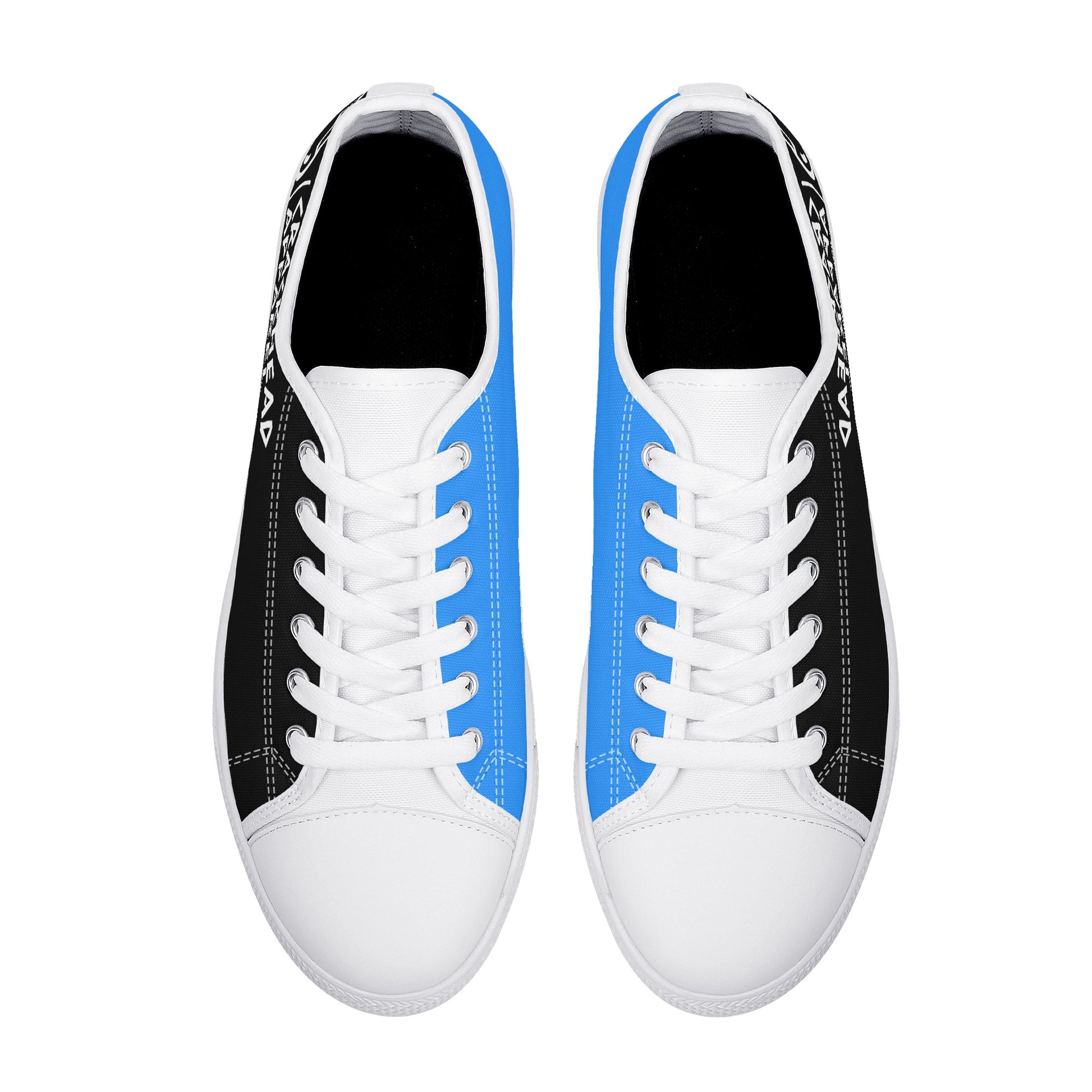 Women's Dual Colorz Crackhead Canvas Shoes - Crackhead Apparel