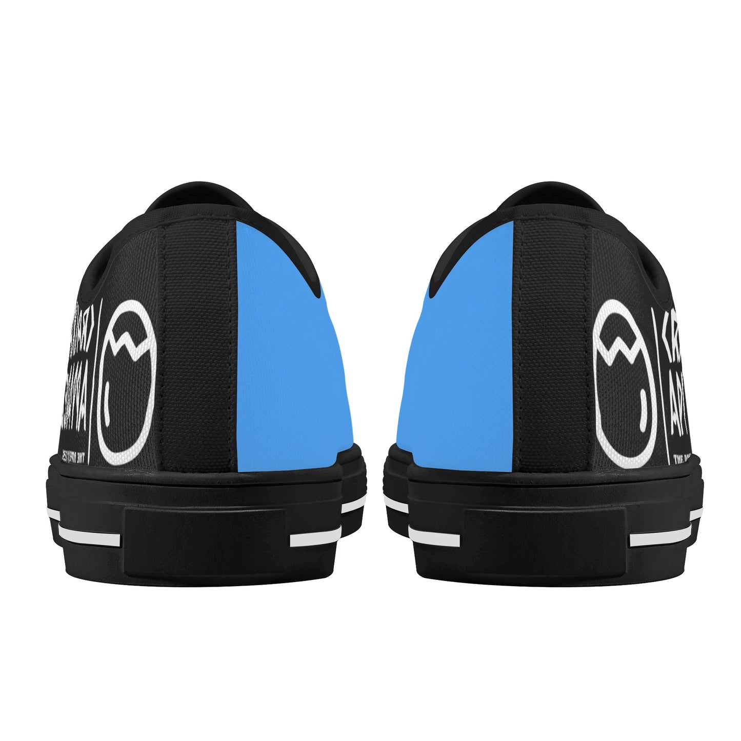 Women's Dual Colorz Crackhead Canvas Shoes - Crackhead Apparel