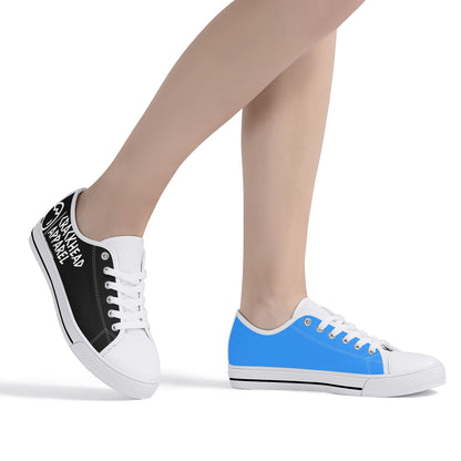 Women's Dual Colorz Crackhead Canvas Shoes - Crackhead Apparel