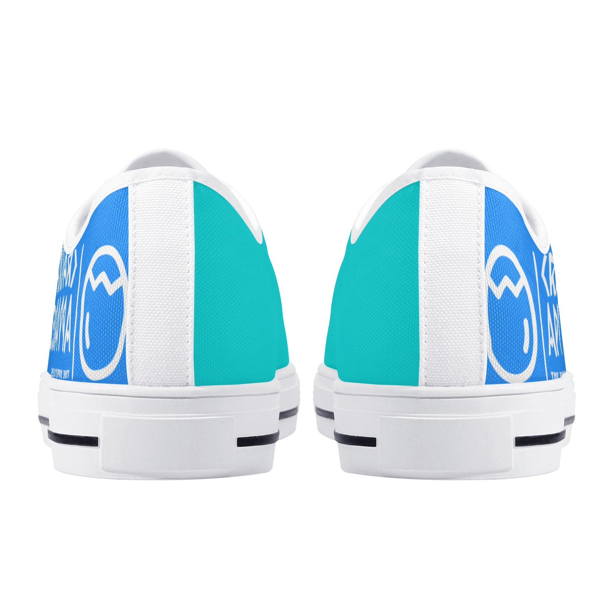 Women's Splitz Crackhead Low Top Canvas Shoes - Crackhead Apparel