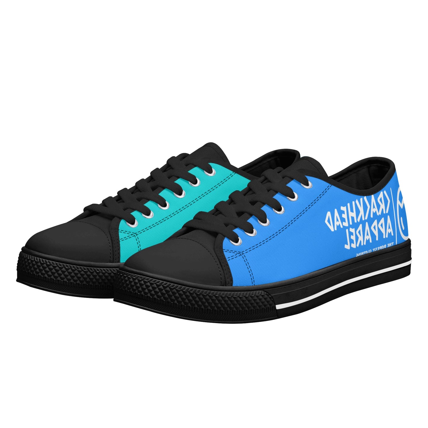 Women's Splitz Crackhead Low Top Canvas Shoes - Crackhead Apparel