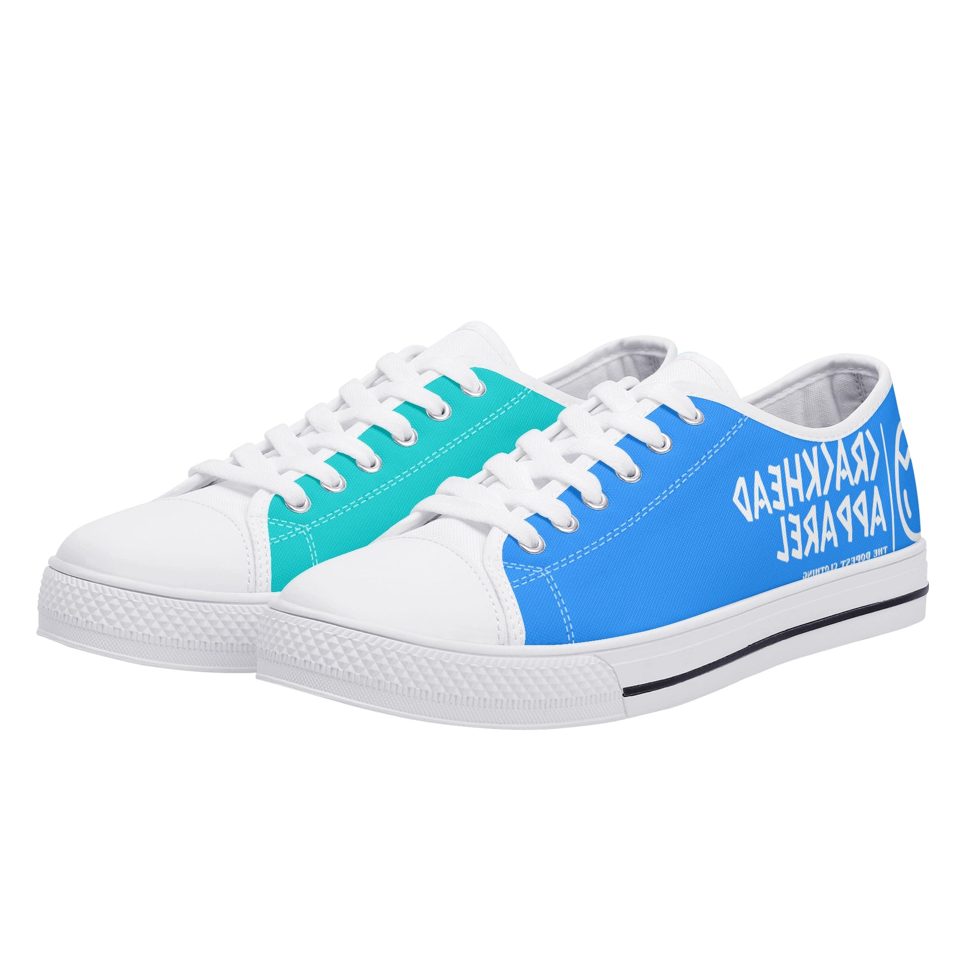 Women's Splitz Crackhead Low Top Canvas Shoes - Crackhead Apparel