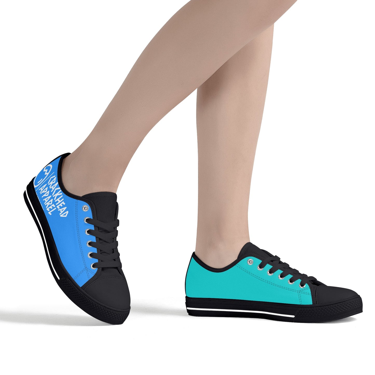 Women's Splitz Crackhead Low Top Canvas Shoes - Crackhead Apparel