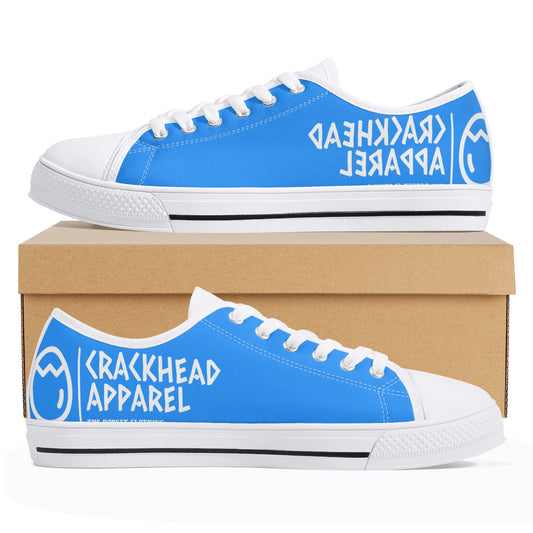 Women's Splitz Crackhead Low Top Canvas Shoes - Crackhead Apparel